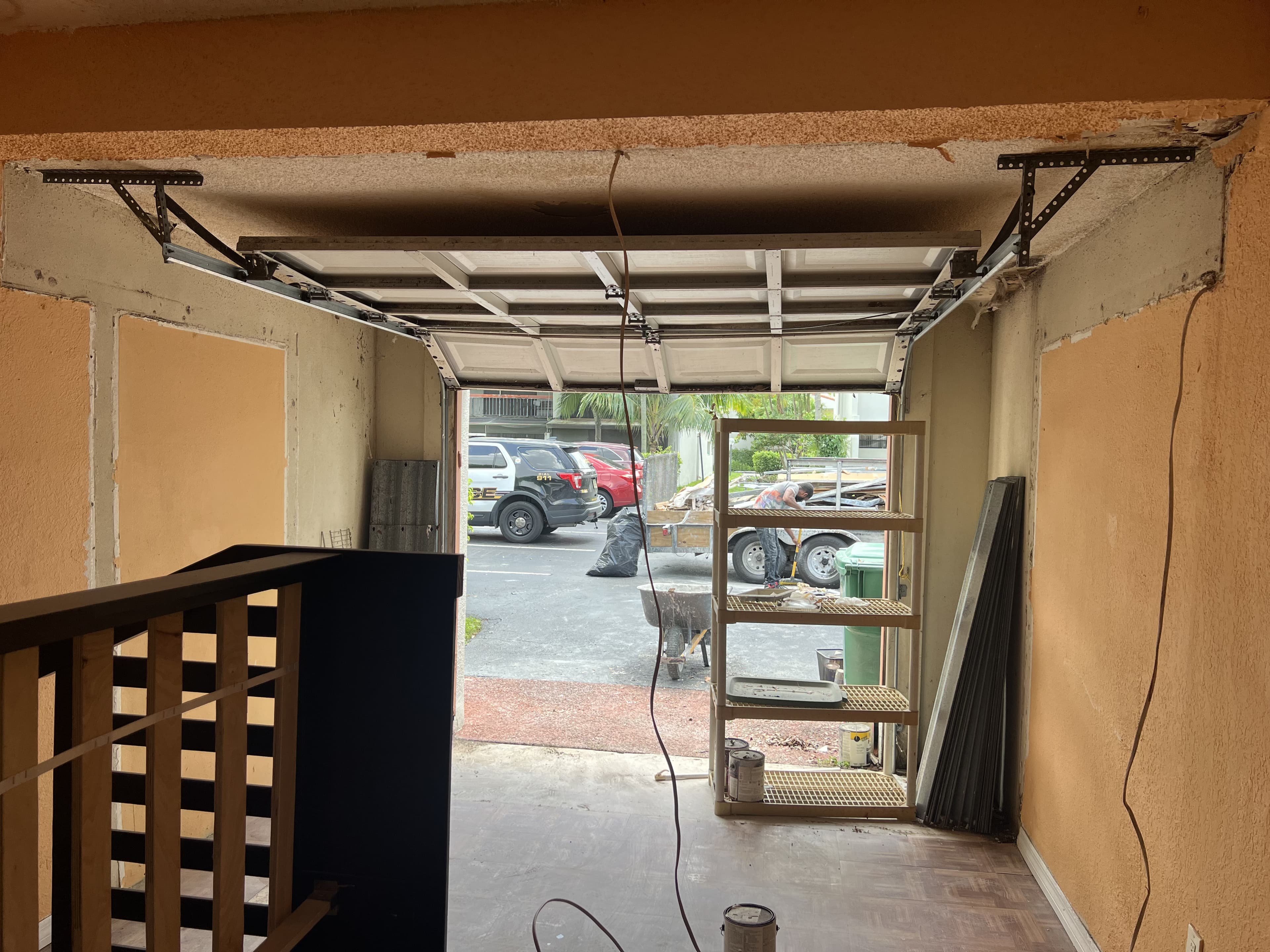Plastering project