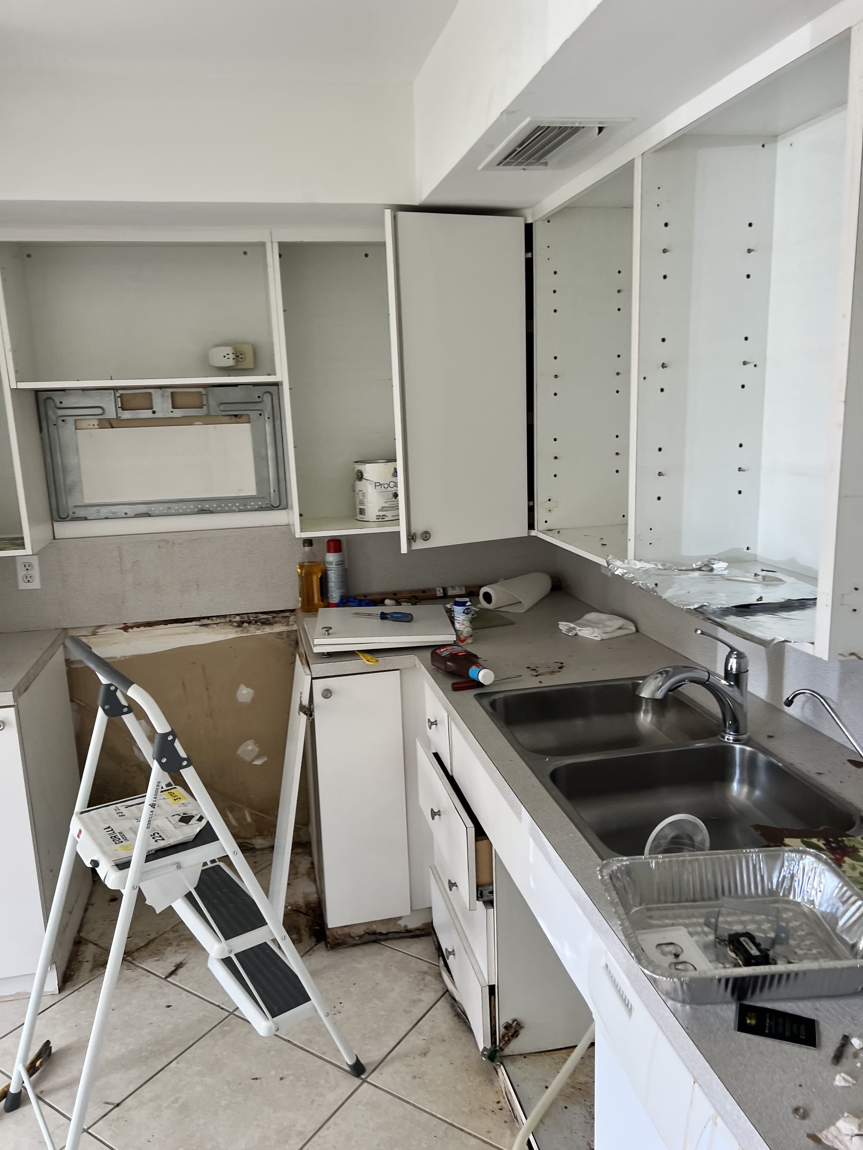 Plastering project