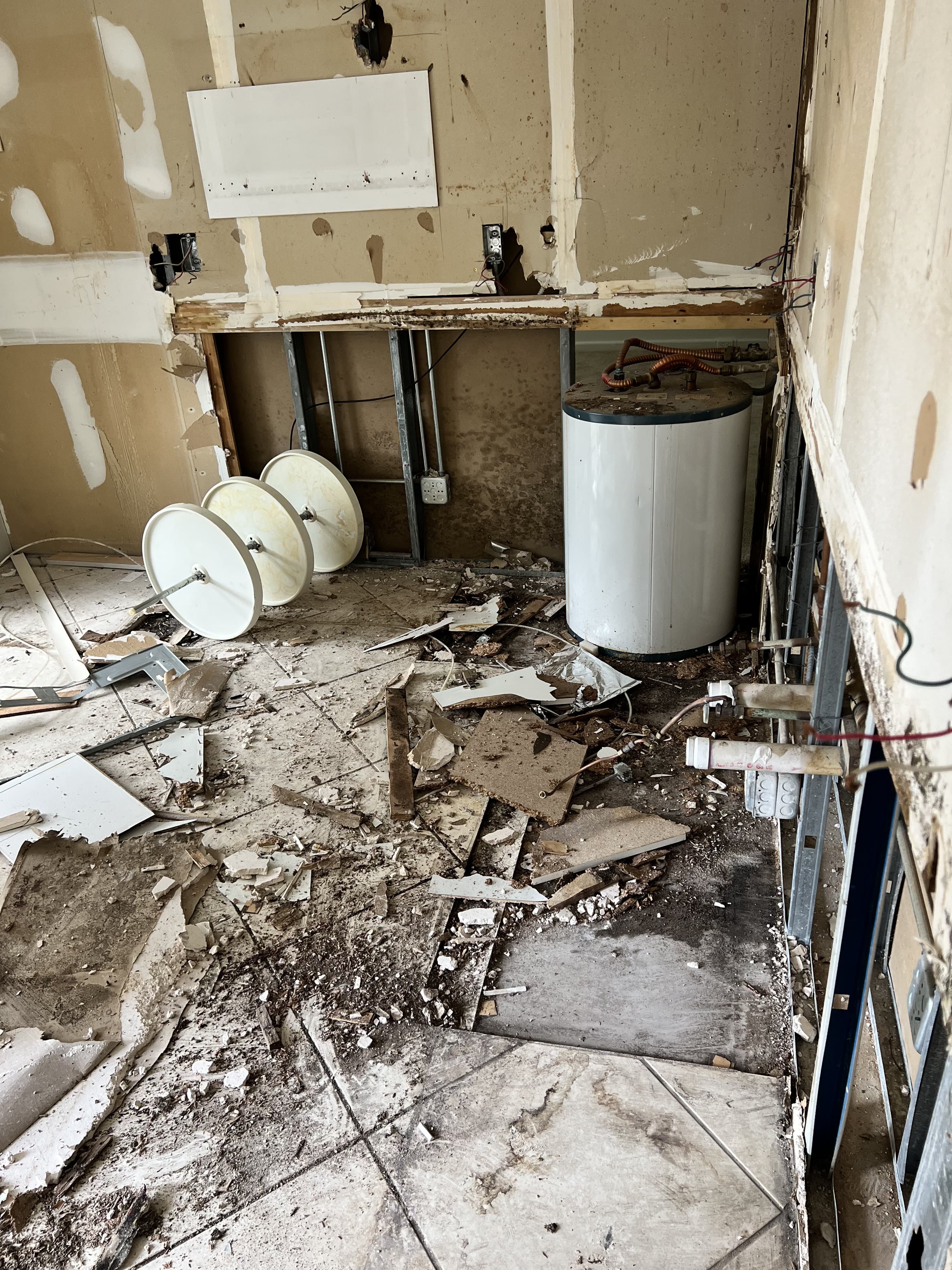 Plastering project
