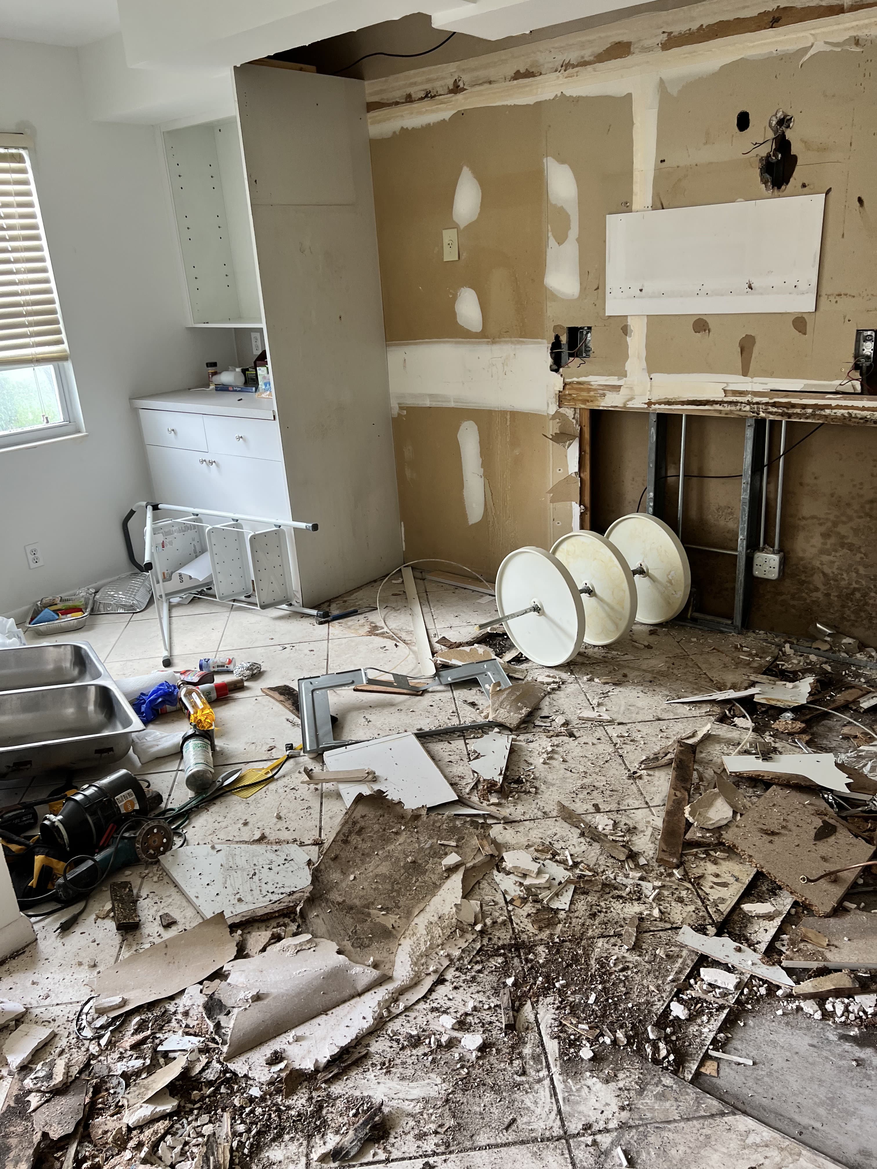 Plastering project