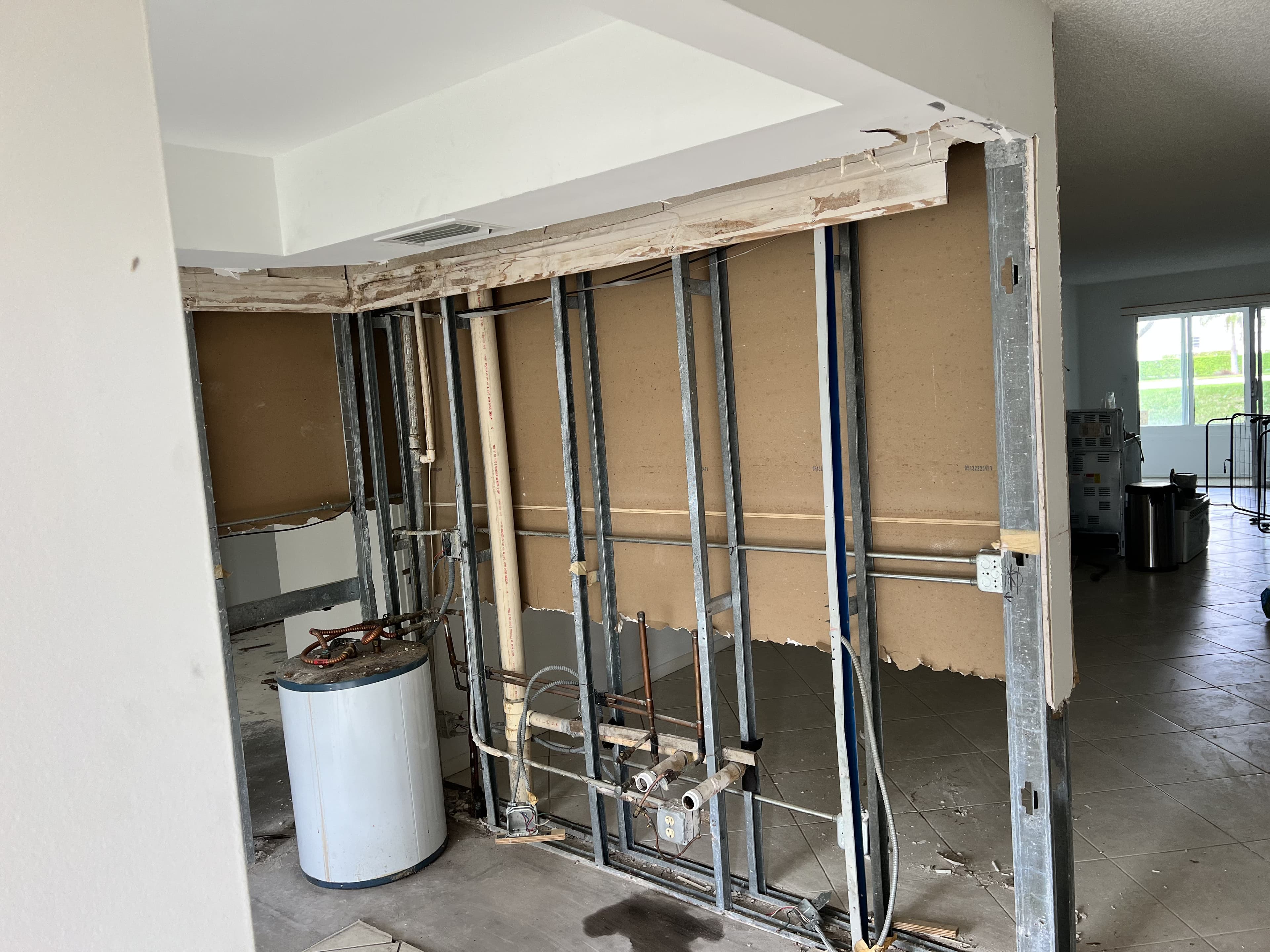Plastering project