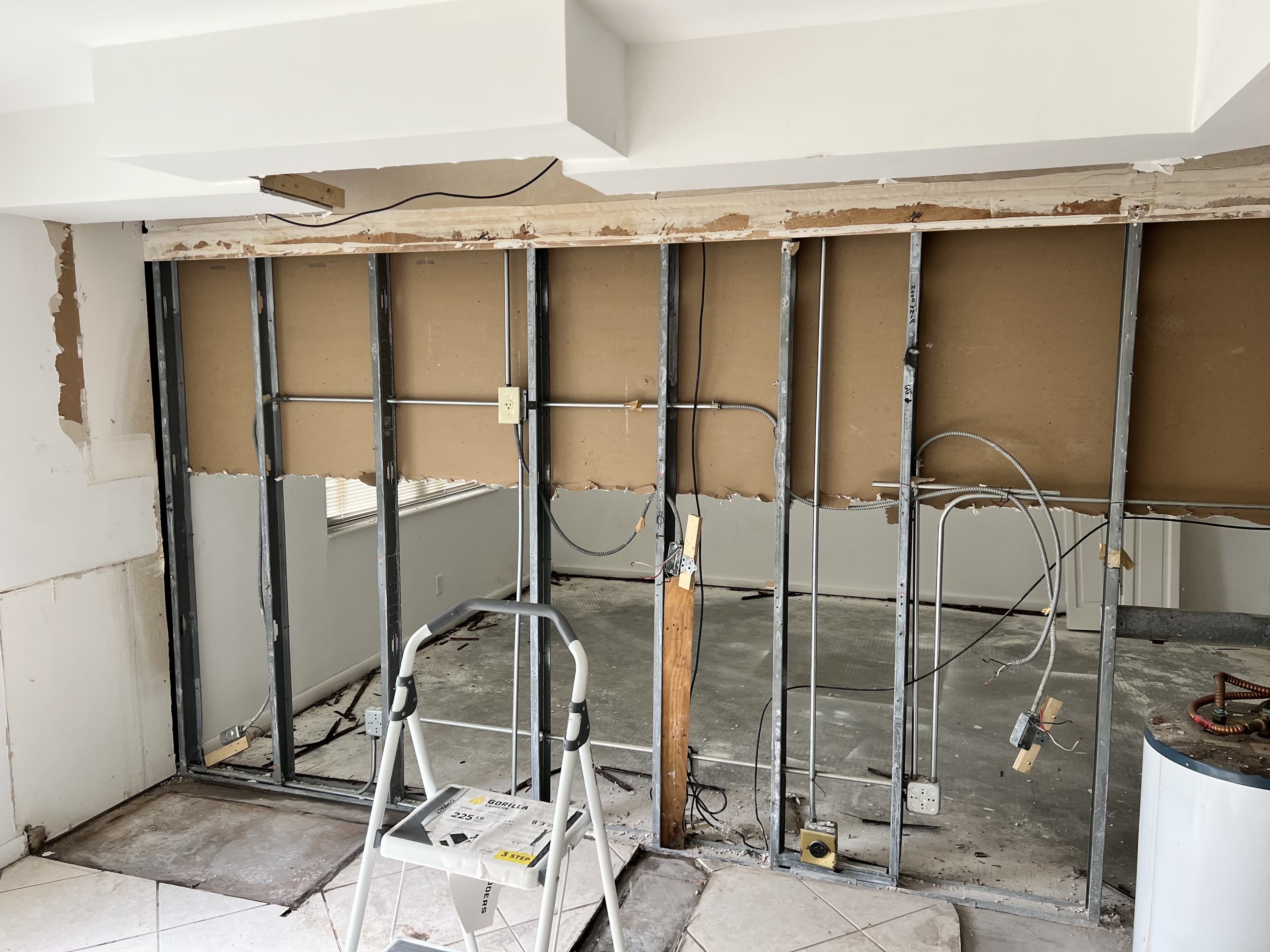 Plastering project