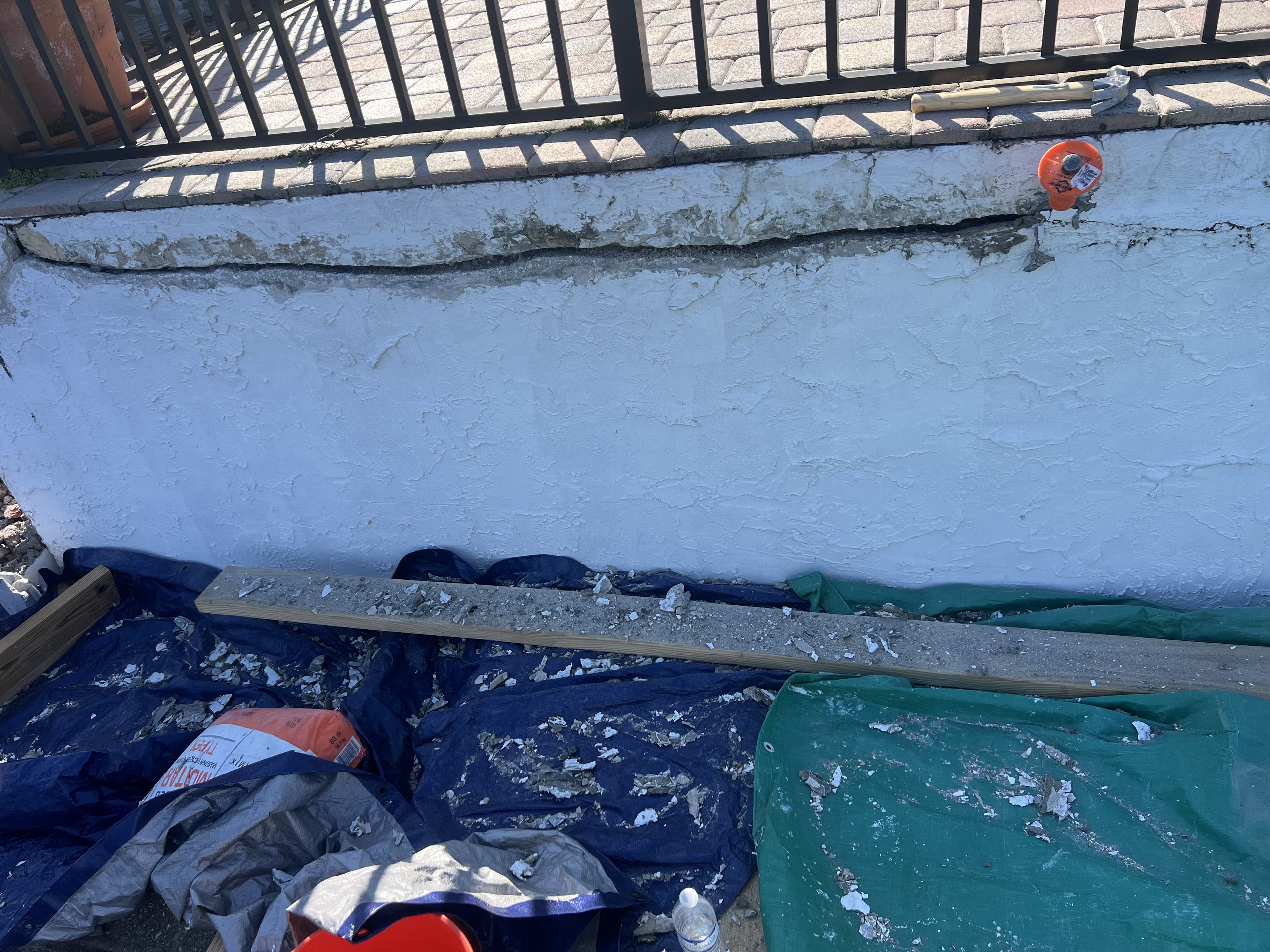 Plastering project